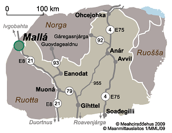 Mallá gárttat ja johtinoktavuođat 